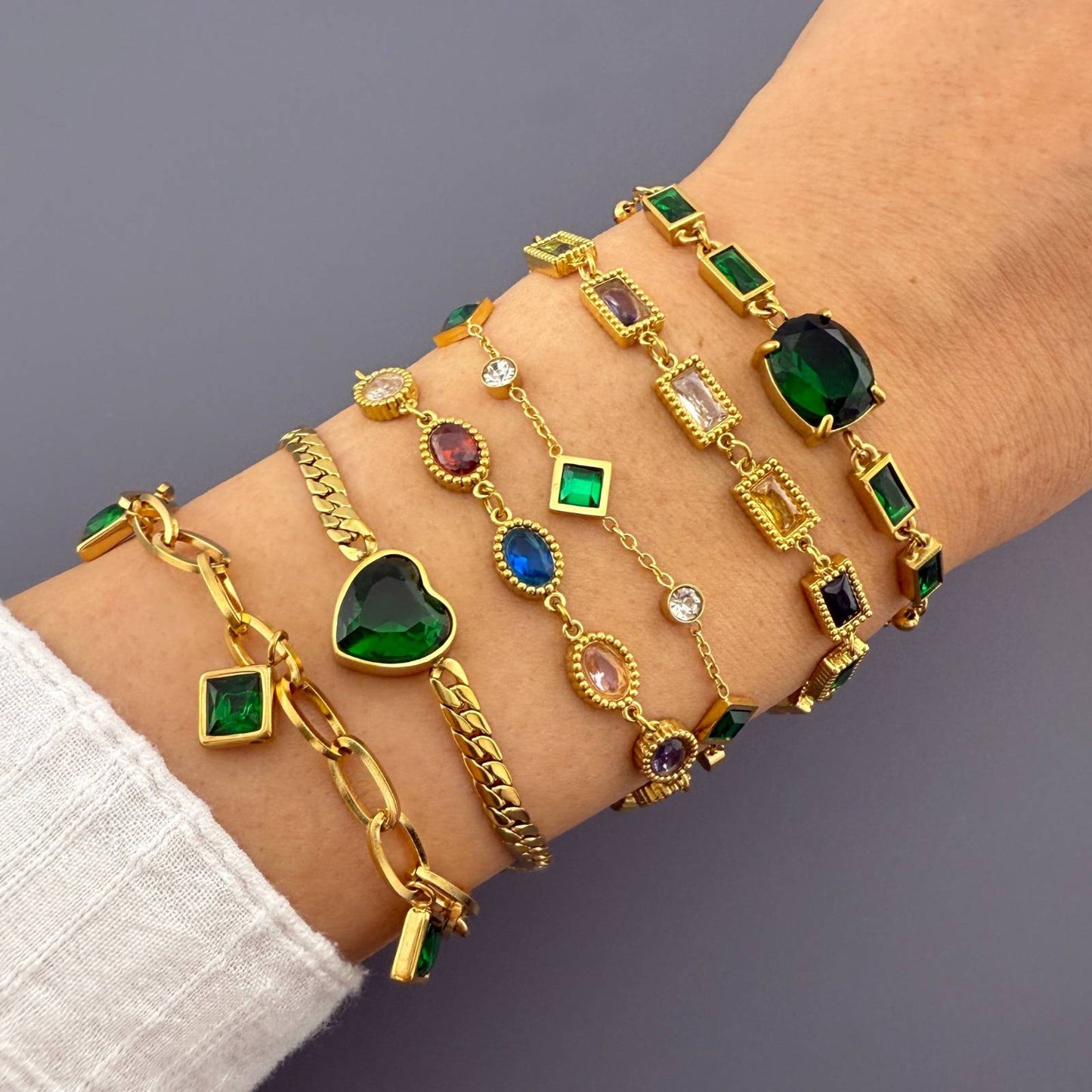 Steinen Armband