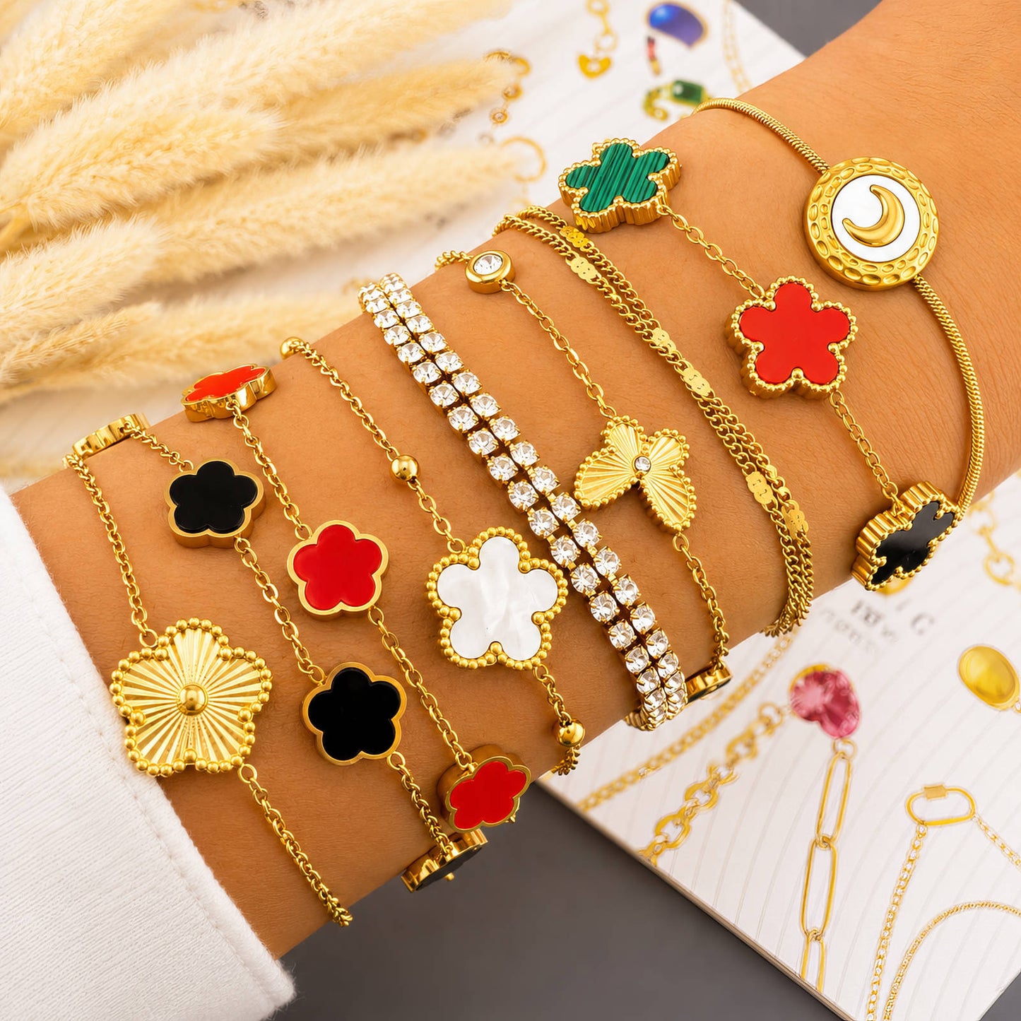 Doppelten TennisArmband