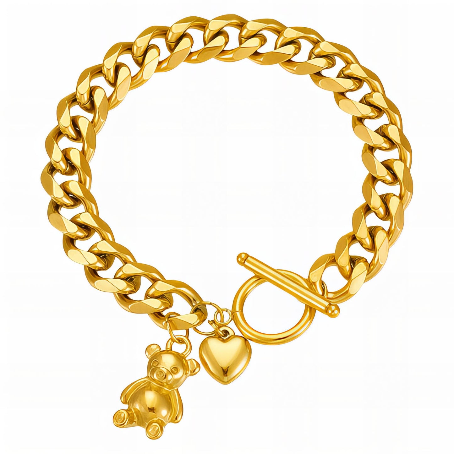 Hearts & Bear Armband